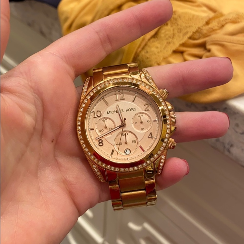 Rose Gold Michael Kors Watch